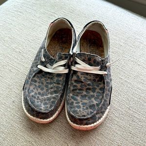 Hey Dude Women's Wendy Lace-Up Loafers Sz. 8
